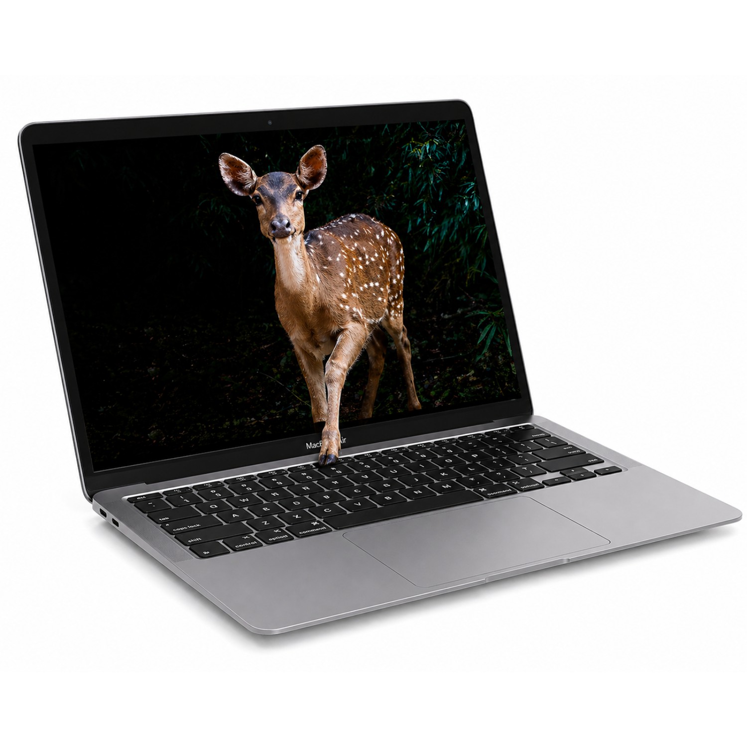 MacBook Air 13.3, Apple (2020) M1 Chip, 8GB RAM, 128GB SSD - Gris espacial (Reacondicionado) image number null