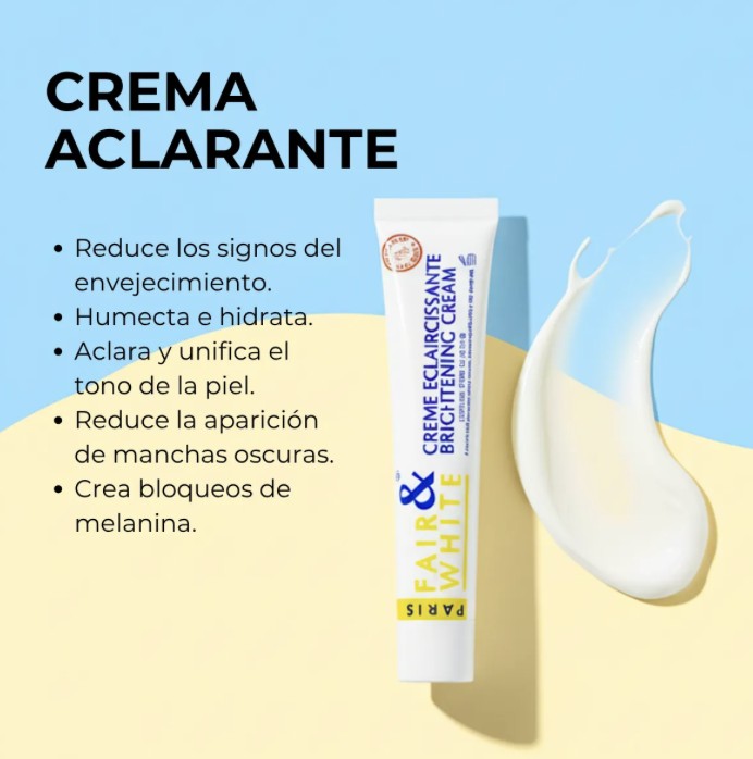 Fair & White Original crema despigmentante 50 g | aclara manchas oscuras e hidrata image number null