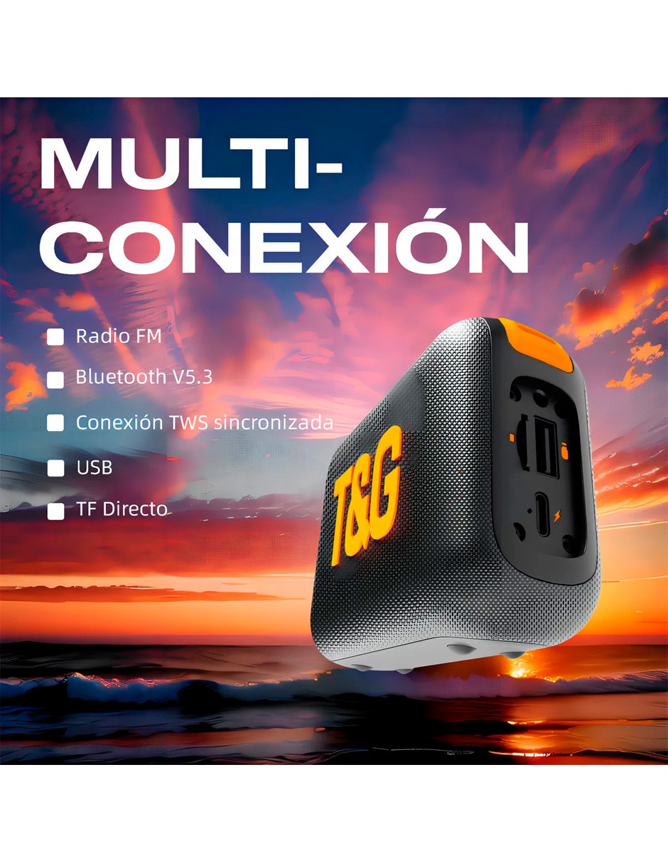 Bocina Bluetooth Petukita Box TG445mini image number null