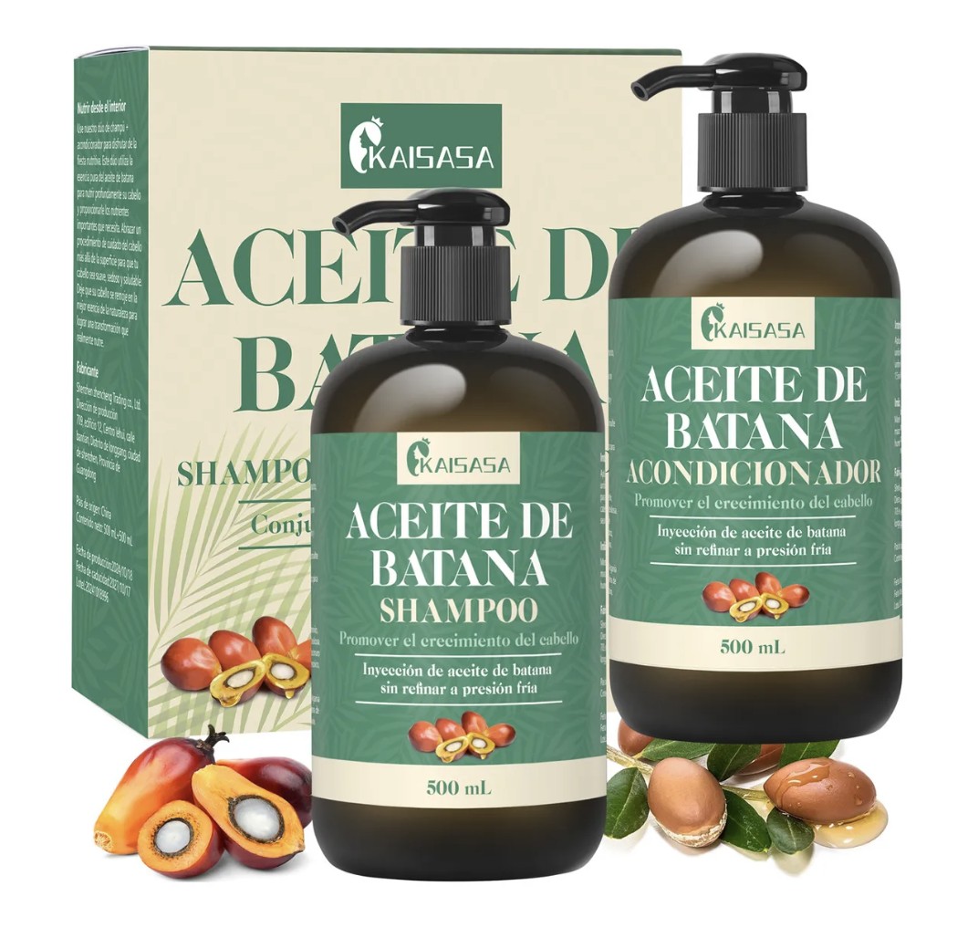 Aceite De Batana Shampoo Y Acondicionador Cuidado De Cabello image number null