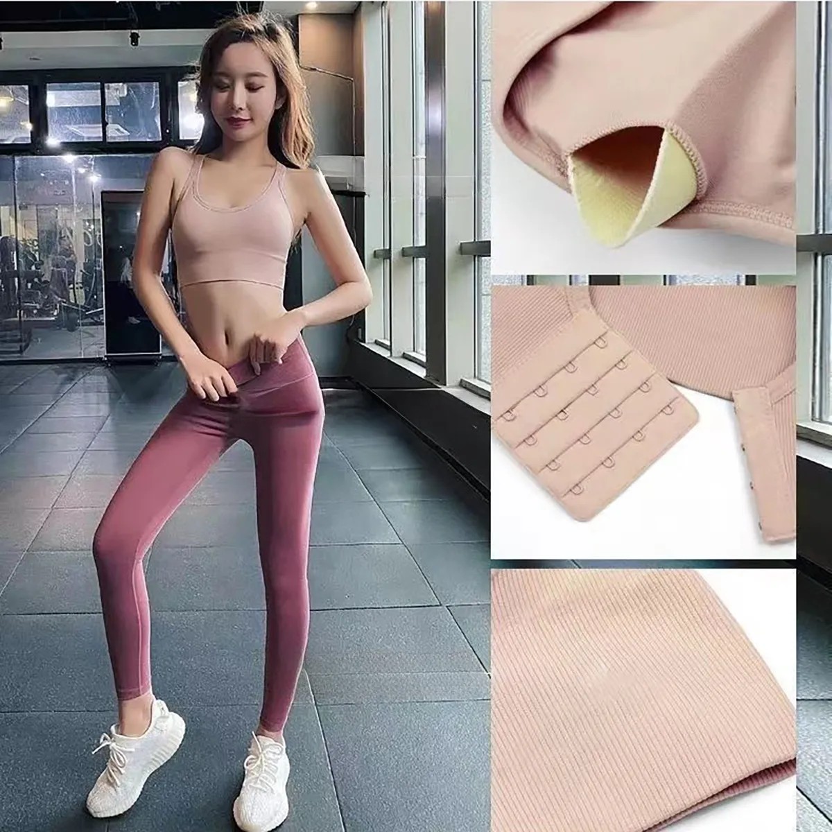Sujetador Deportivo A Prueba De Golpes Para Mujer 4pcs Talla G image number null