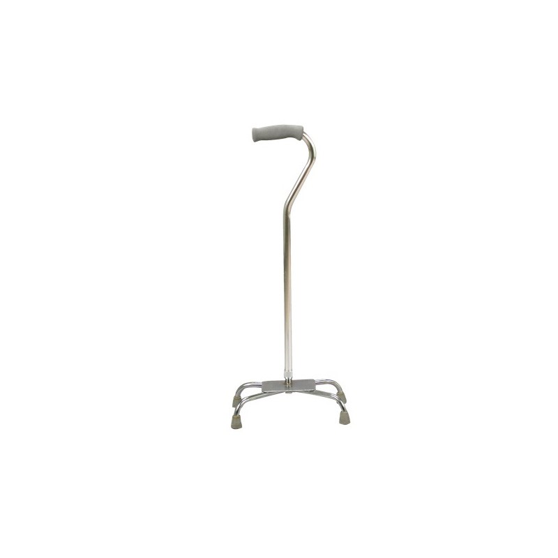 Bast&oacute;n Cuello de Ganso Aluminio De 4 Apoyos Base Met&aacute;lica Extension Telescopica Slaud Mobicare image number null