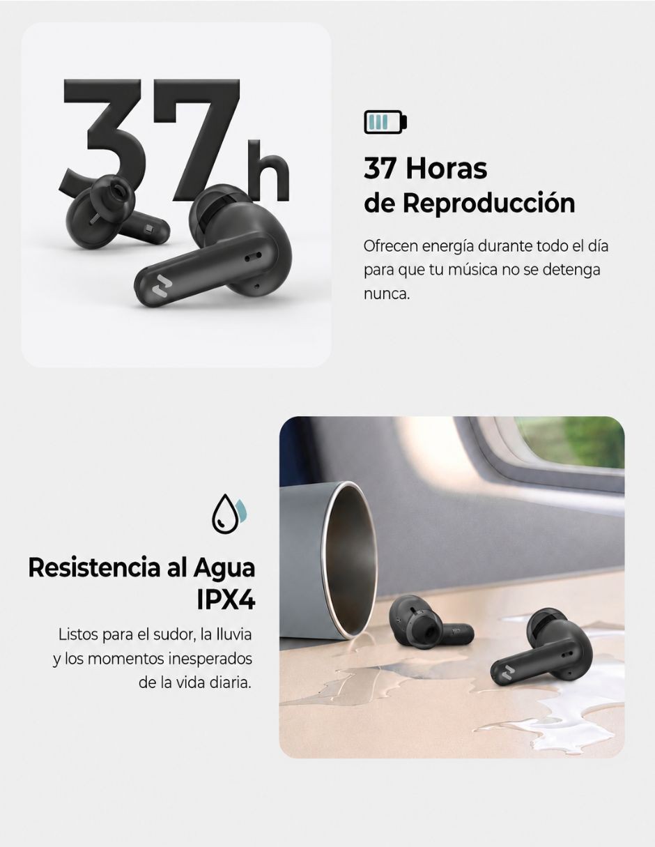 Audifonos Bluetooth Havit TW982 Pro Inalambricos Anc image number null