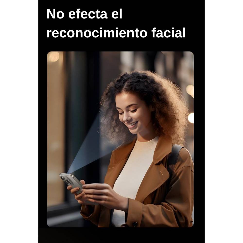 Mica de privacidad Ugreen anti-huellas para iPhone 15 Pro image number null
