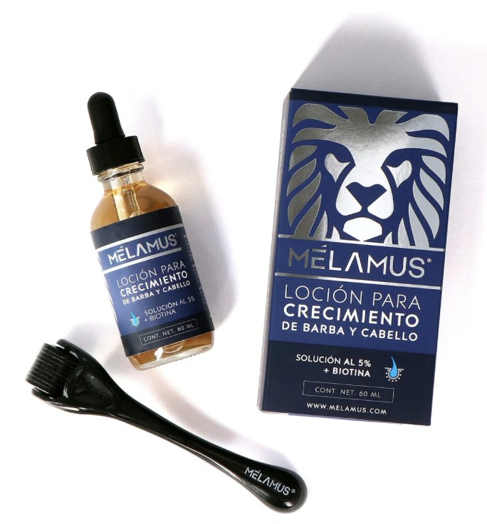 M&eacute;lamus - Loci&oacute;n Para Crecimiento De Barba Y Cabello image number null