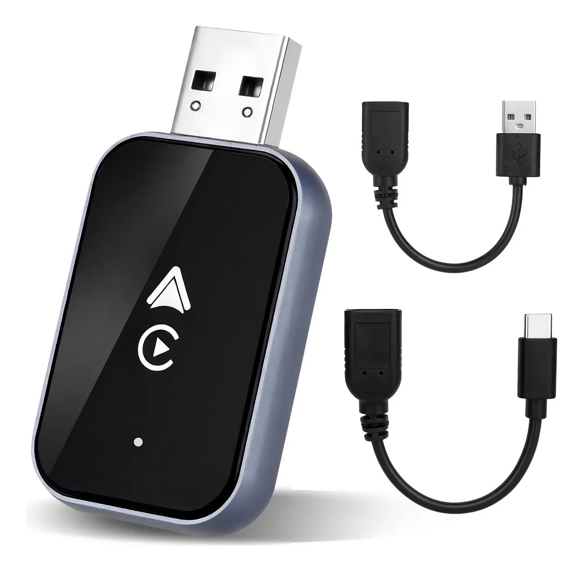 Adaptador Inalambrico CarPlay Universal para Auto Compatible con IPhone y Android Control Estable Plug and Play image number null