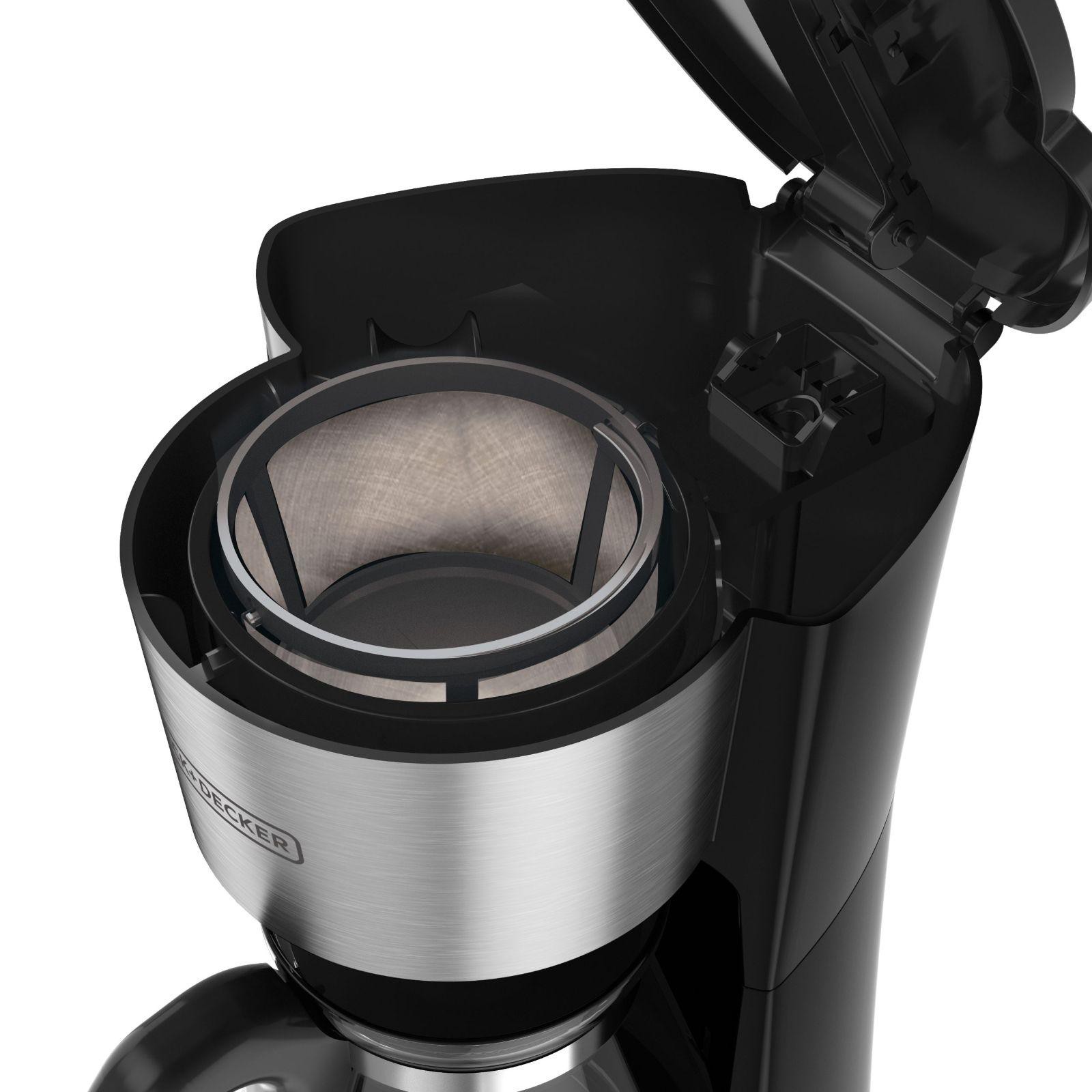 Cafetera Black+Decker 5 Tazas Negra CM0755S-MX image number null