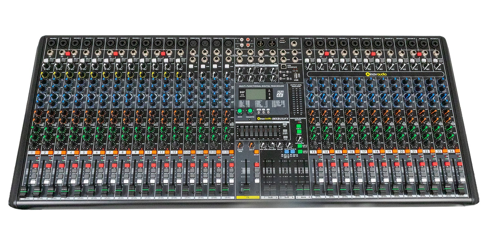Mezcladora Analogica INOVAUDIO IMXBU32FX Can C/efectos image number null