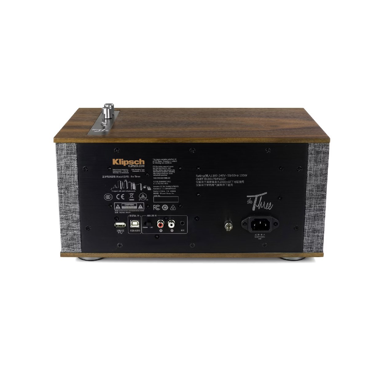 OPEN BOX - ALTAVOZ KLIPSCH THE THREE II - BLUETOOTH ACTIVO 106dB, 45Hz - 20kHz, 120W image number null