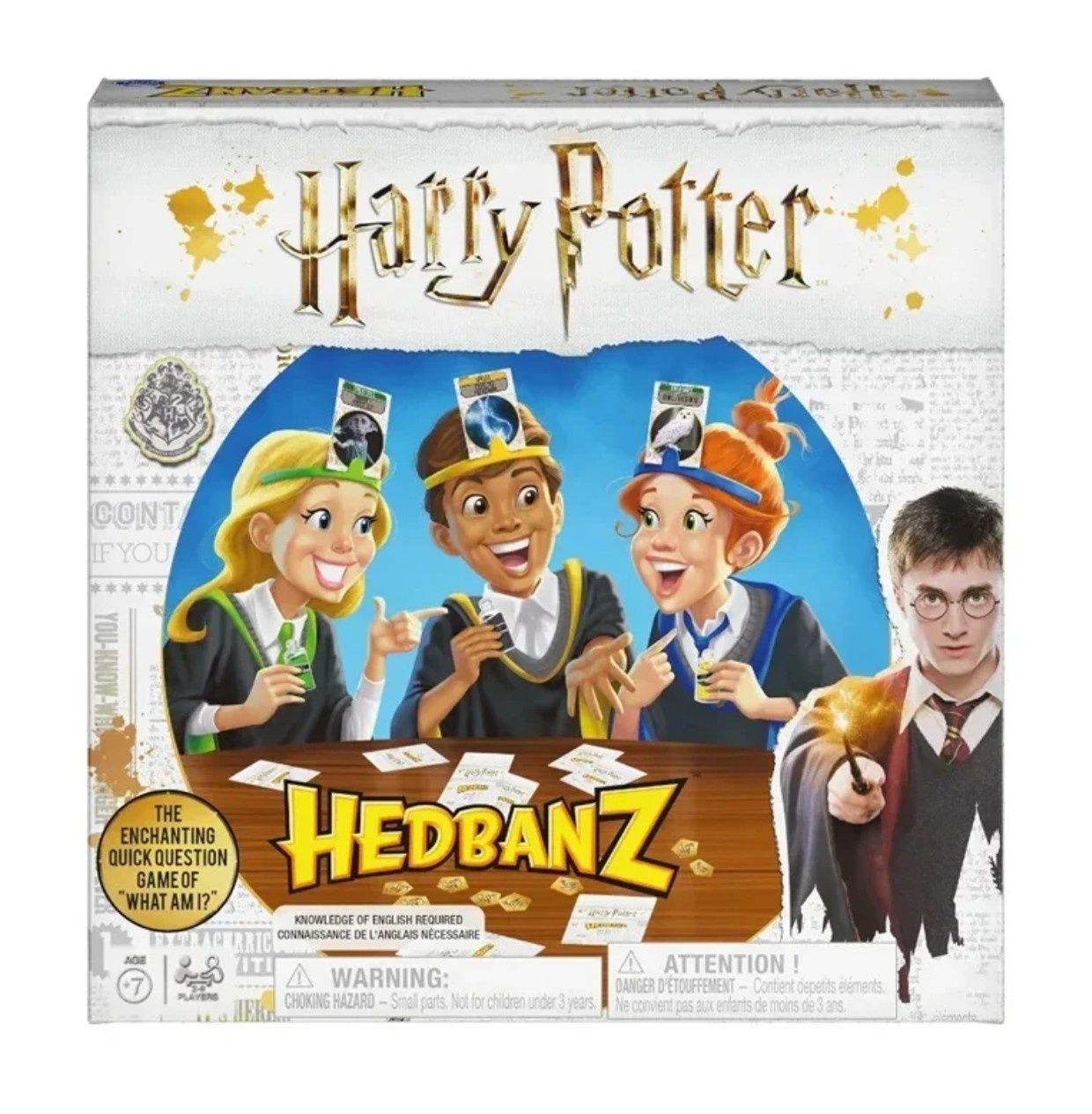 Juego Hedbanz Harry Potter en Ingl&eacute;s &ndash; Spin Master &ndash; Adivina el Personaje M&aacute;gico image number null