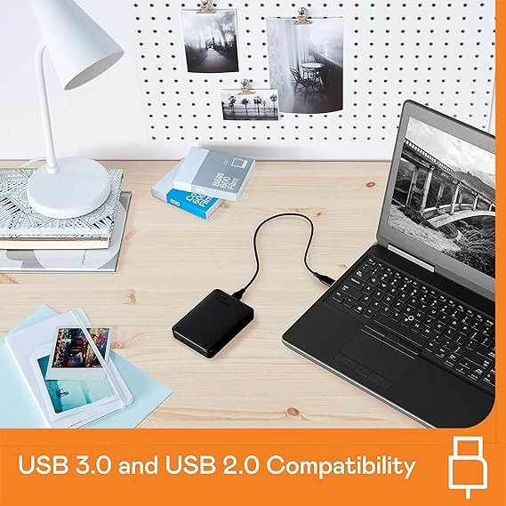 Western Digital 4TB Elements Portable External Hard Drive - USB 3.0 - WDBU6Y0040BBK-WESN. image number null