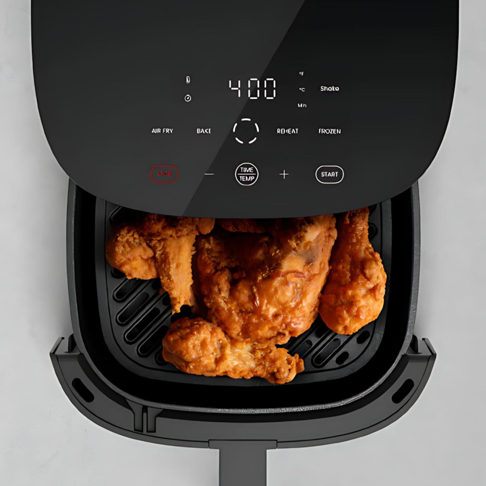 Freidora de Aire Chefman Turbox 4.7 Litros Negra RJ38-5T-MX image number null