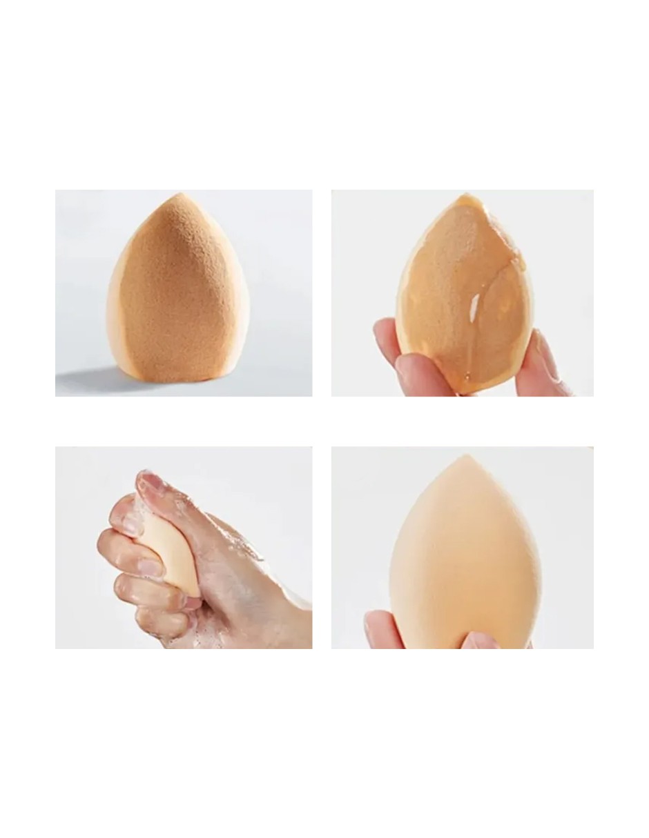 Ccgmdi&reg; 15 Pcs Esponja Maquillaje En Polvo Beauty Blender Con Caja - Marr&oacute;n image number null