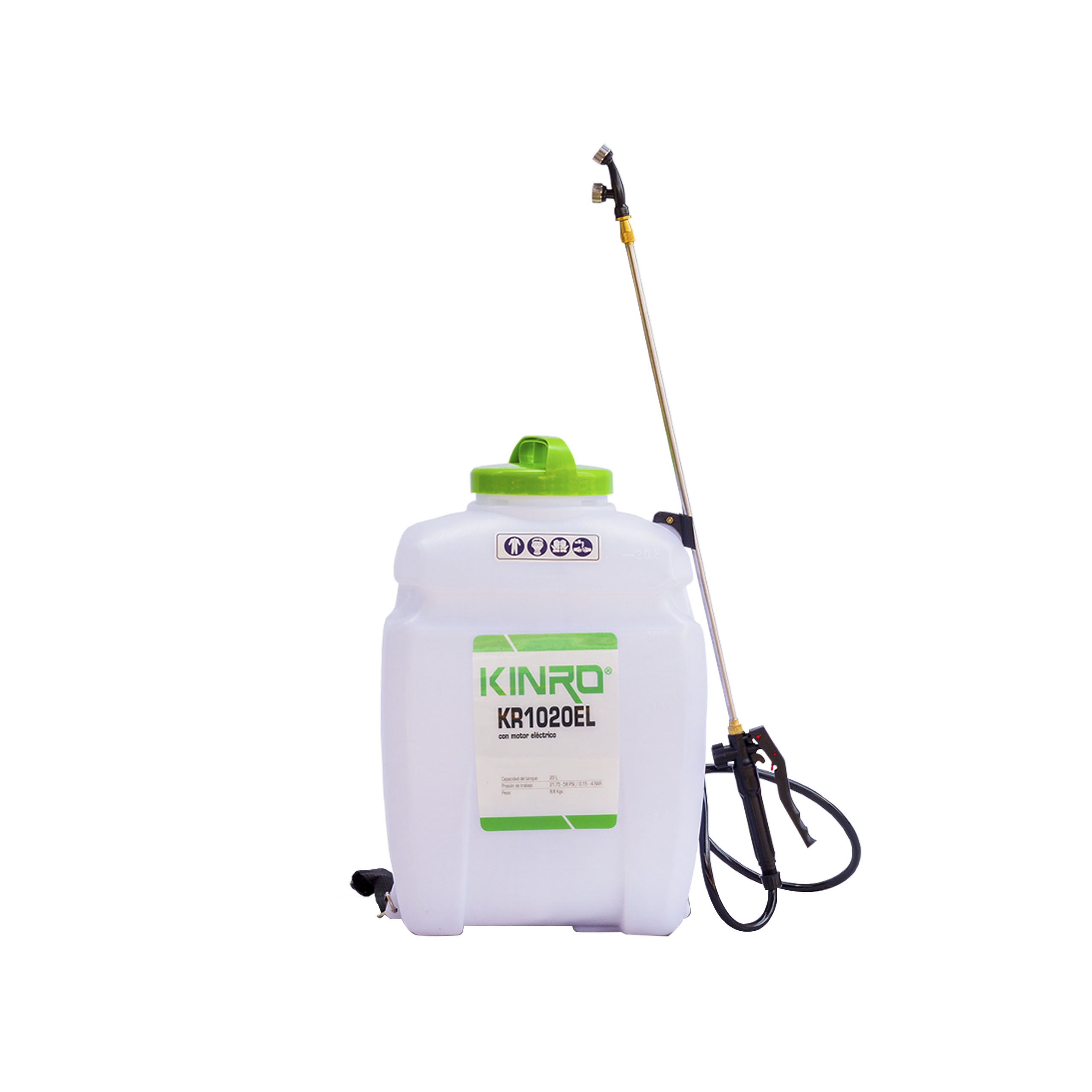 ASPERSORA FERTILIZANTES KINRO KR1020EL 20LT CON MOTOR EL&Eacute;CTRICO 110V image number null