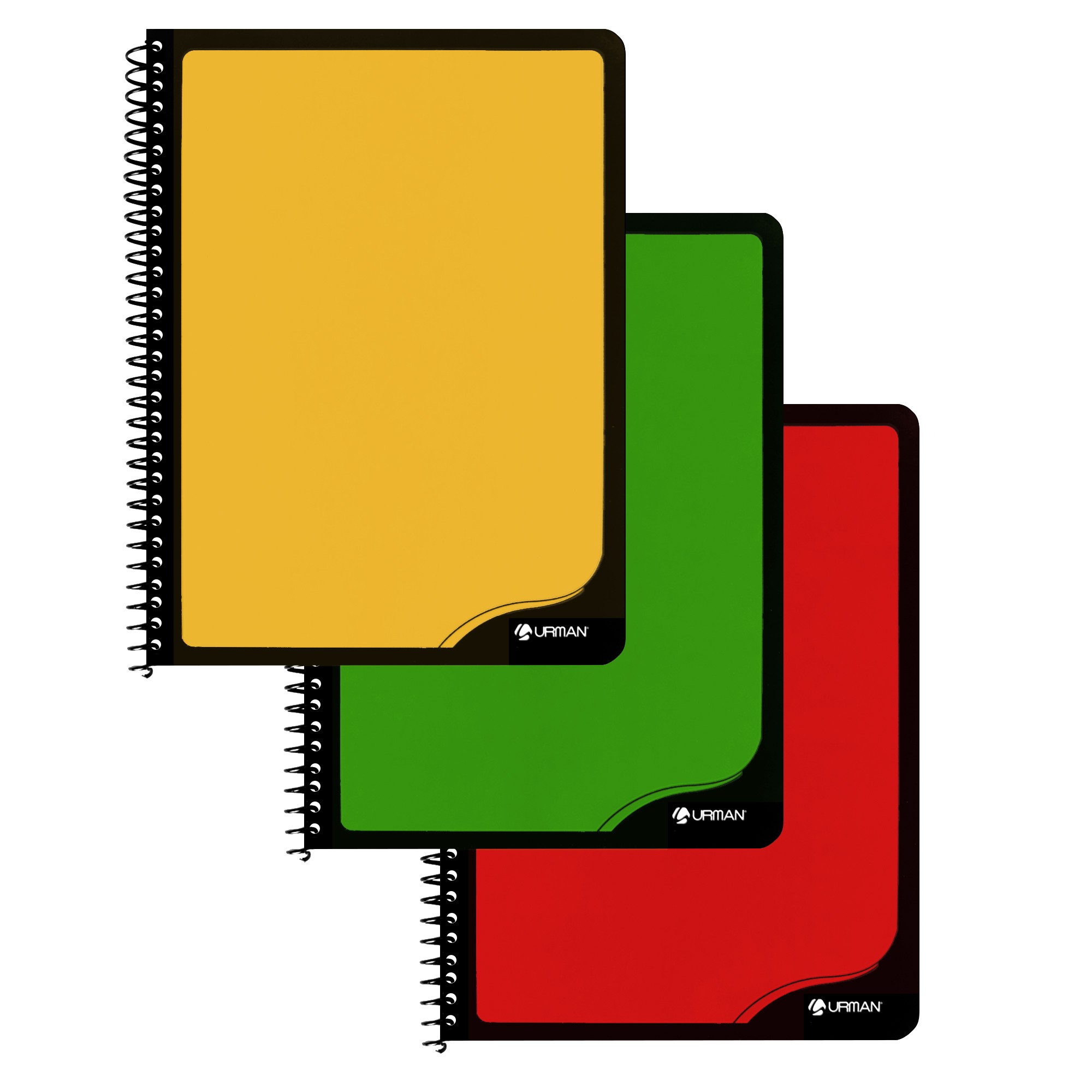 Cuaderno profesional kit Mixto 3 piezas Urman Raya Cuadro Grande y Cuadro chico Original Resistente image number null