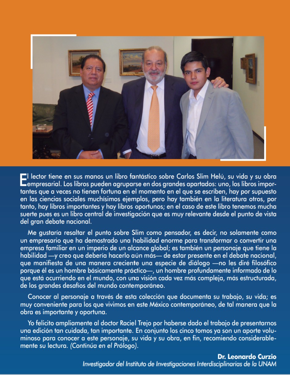 Libro Carlos Slim: Tomo 5 | Empresario Global | Pasta Dura. image number null