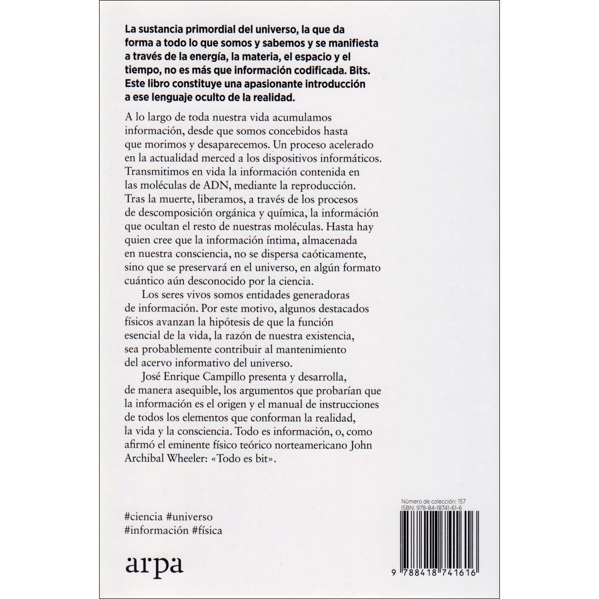 El universo en un bit image number null