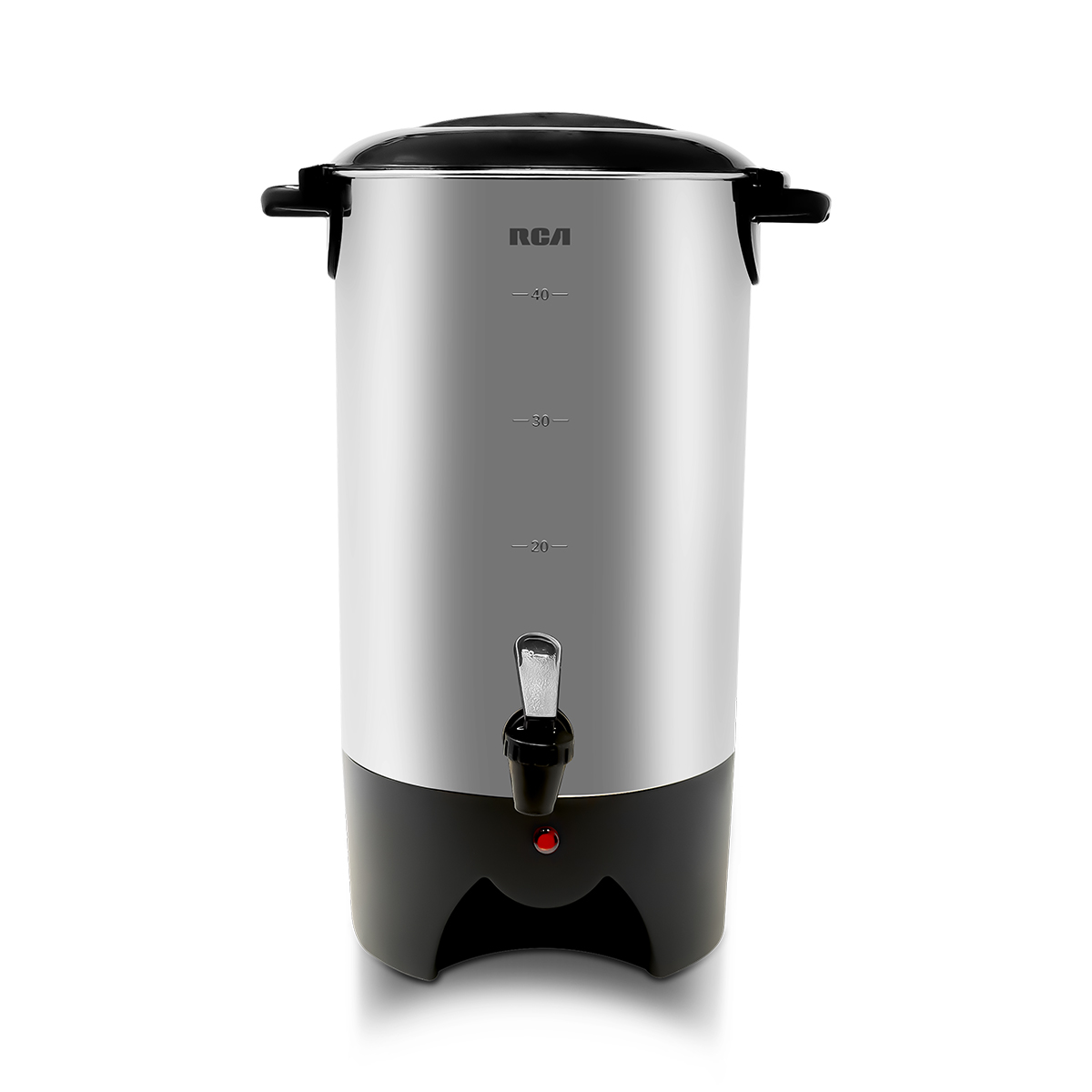 RCA Cafetera con Capacidad de 6 litros en Color Plateado image number null