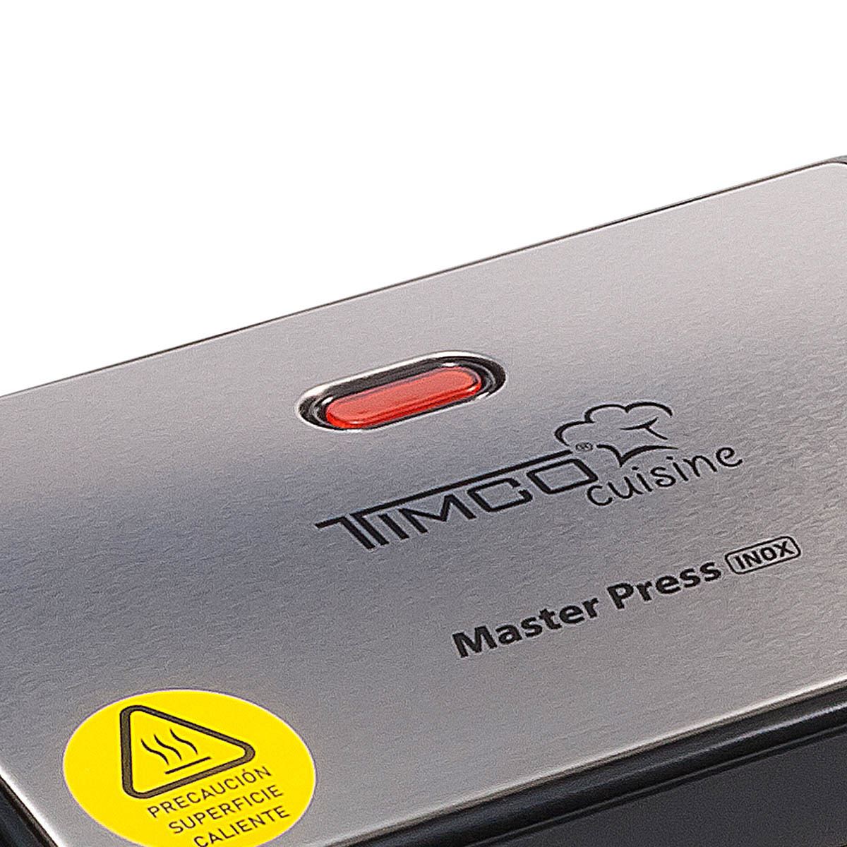 Sandwichera panini placa antiadhente timco image number null