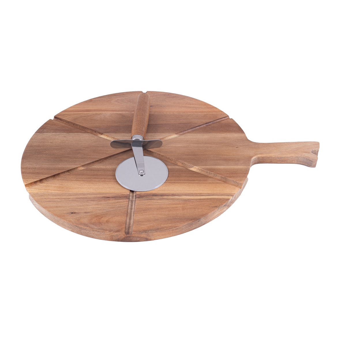 Home Nature Juego de tabla para cortar y cortador de pizza image number null