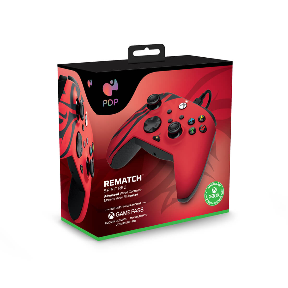 Control PDP para Xbox rematch spirit rojo image number null