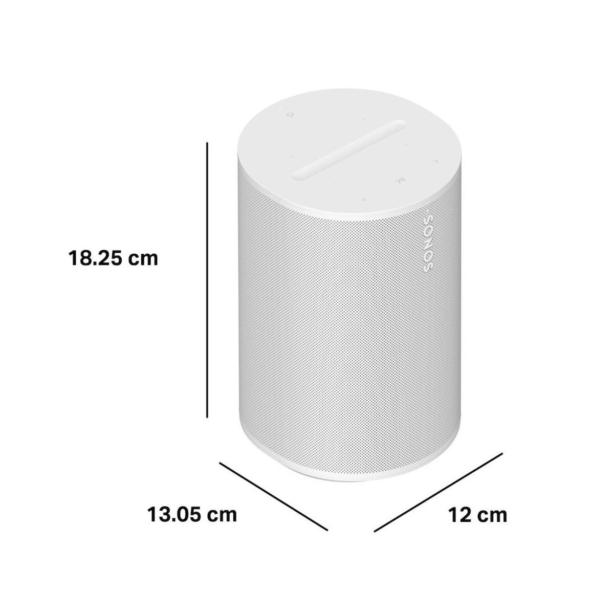 Bocina Sonos Era 100 con ac&uacute;stica y conectividad WiFi y bluetooth color blanco image number null