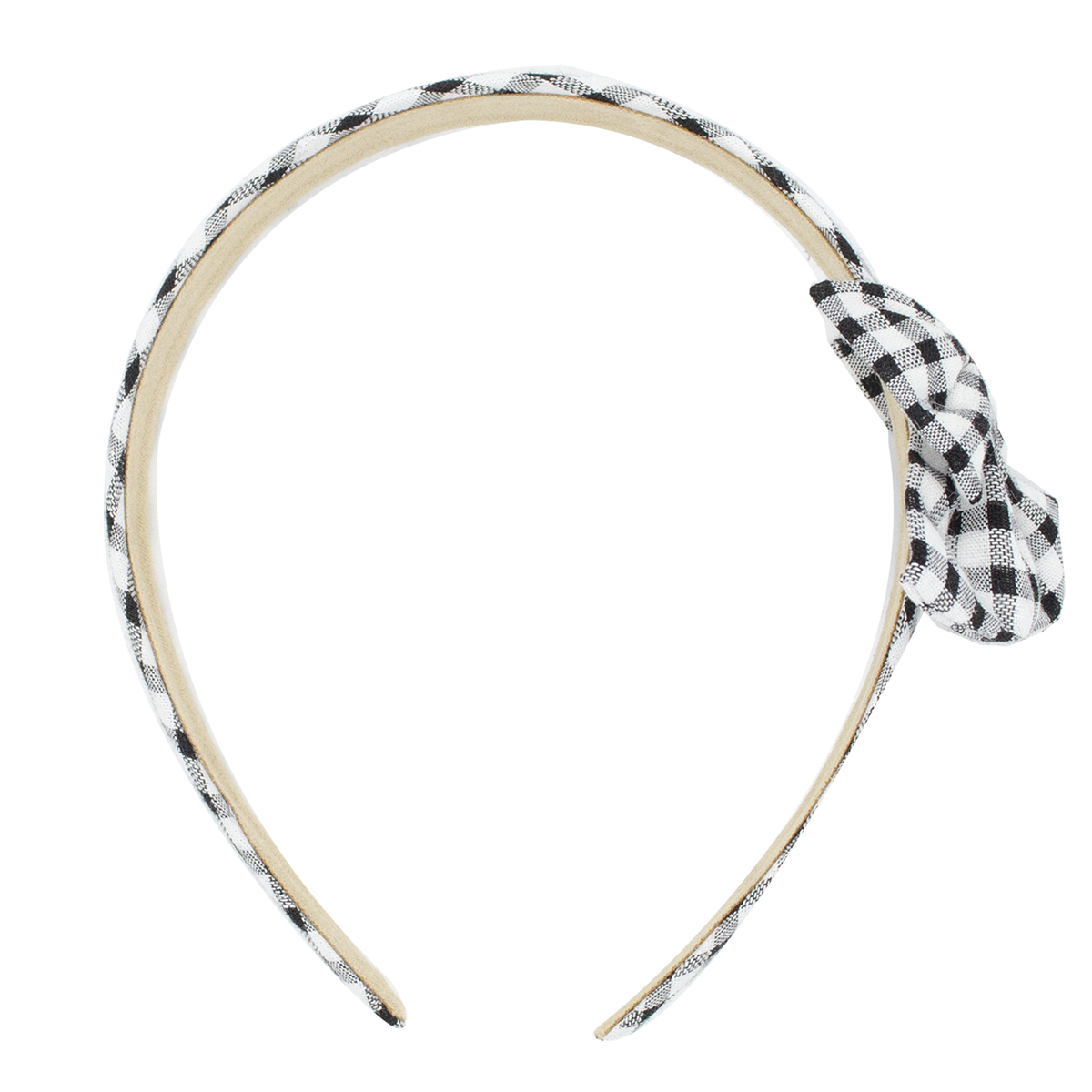 Diadema Infantil Colección Vichy Negro Ponette image number null