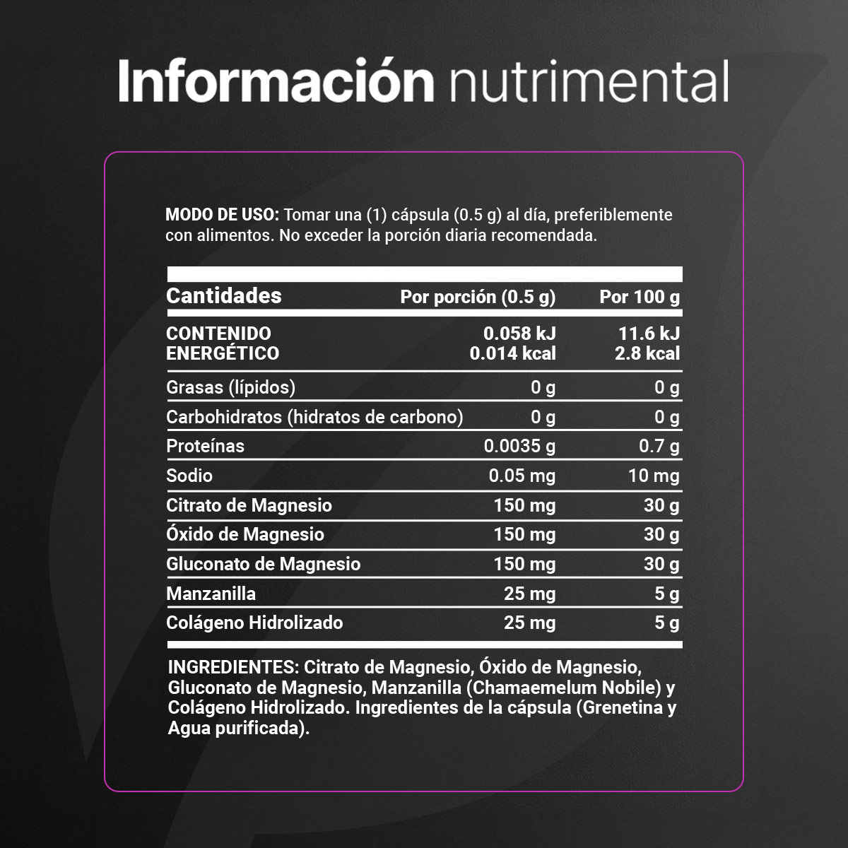 3 Mag Blend 200 Cápsulas B Life image number null