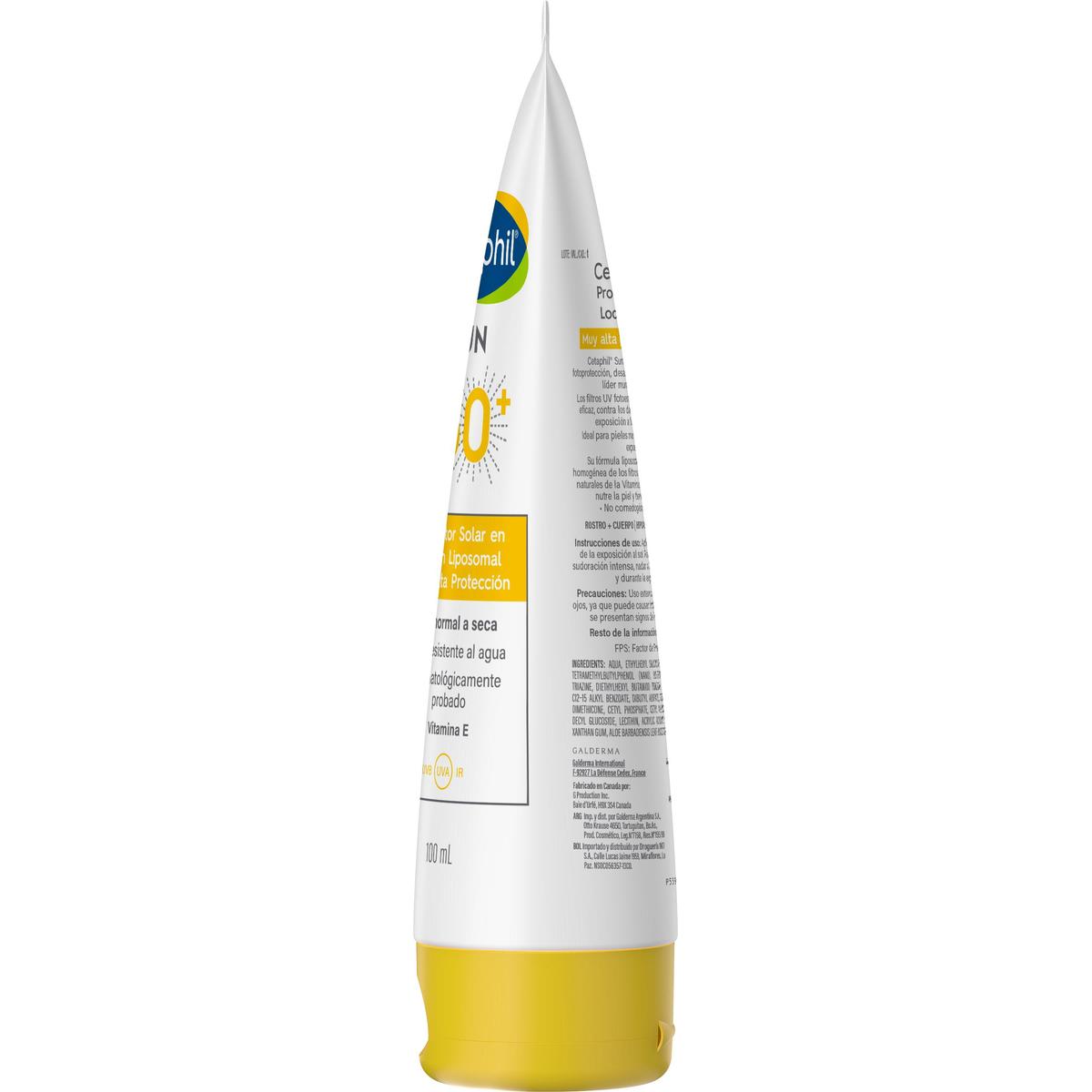Cetaphil Sun FPS 50+ Protector Solar en Loción Liposomal 100ml image number null