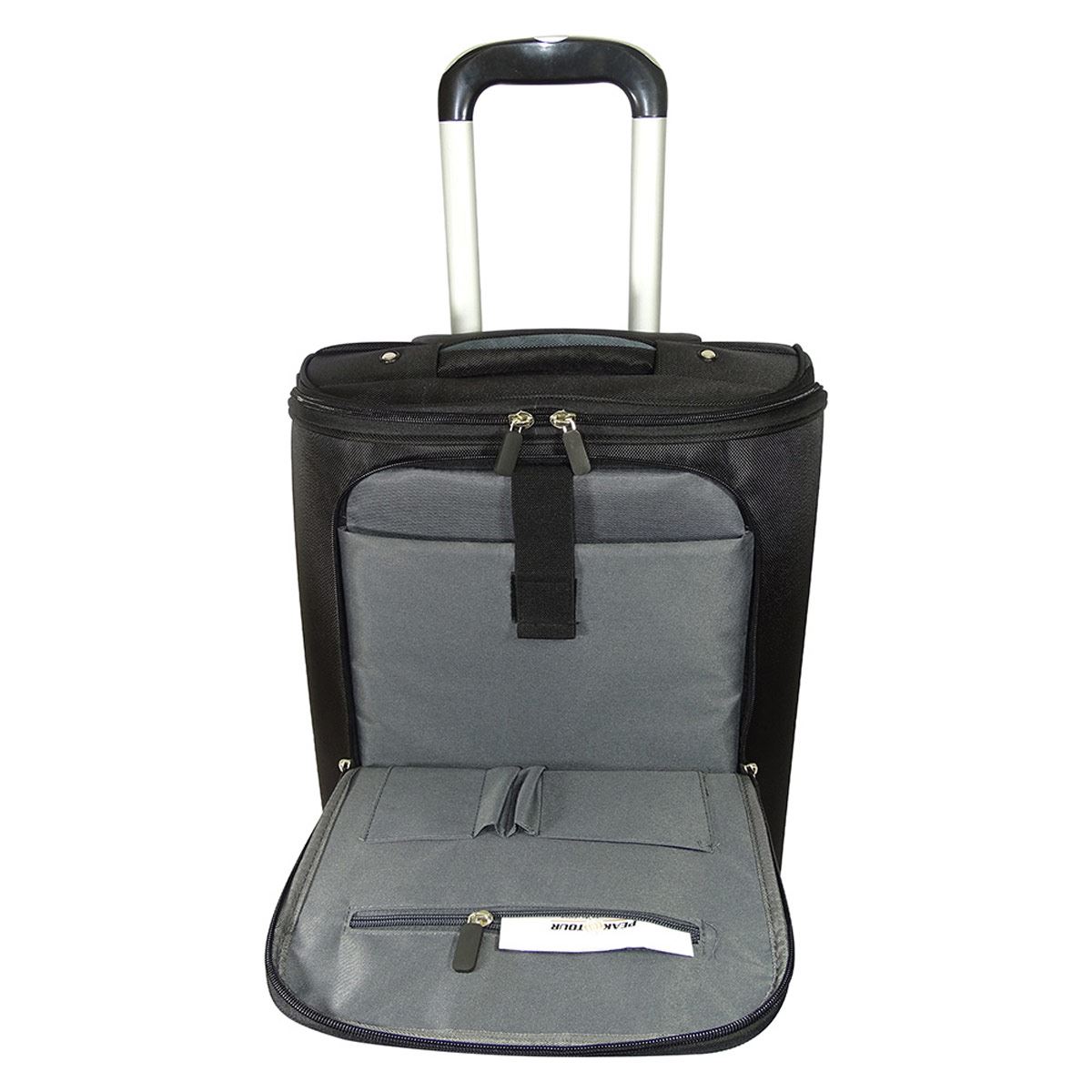 Maleta 19 Chicago Negro Peaktour" image number null