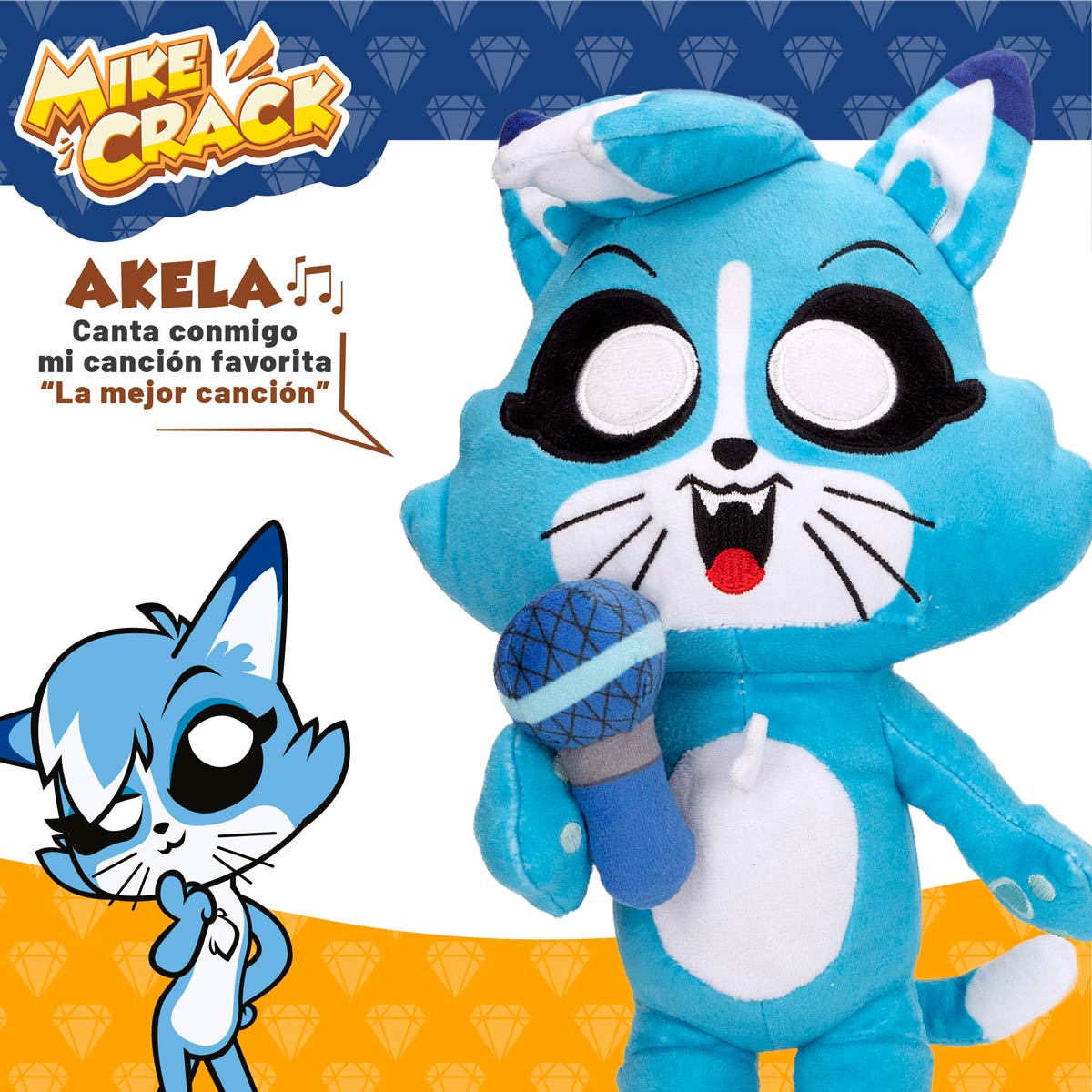 Akela Peluche Interactivo 29cm Mikecrack image number null