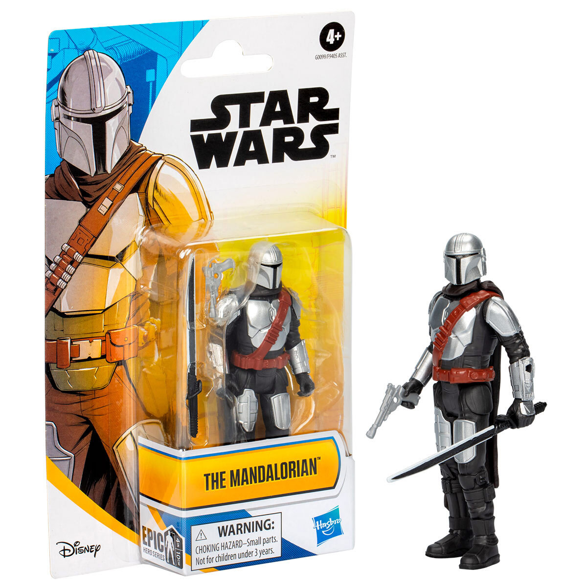 Figura de acción Star Wars Epic Hero El Mandaloriano image number null