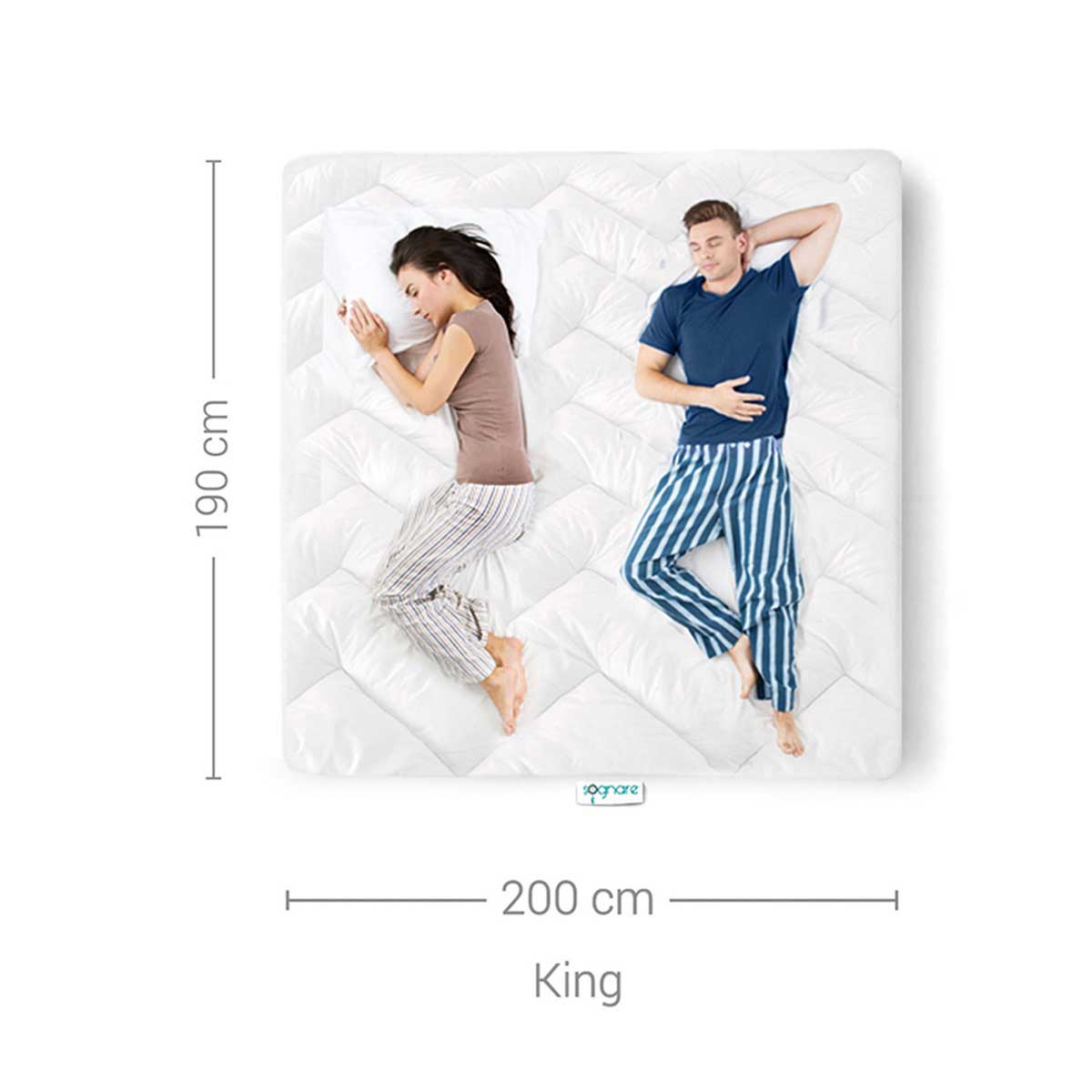 Cubre Colchon Extra Confort Ks Sognare image number null