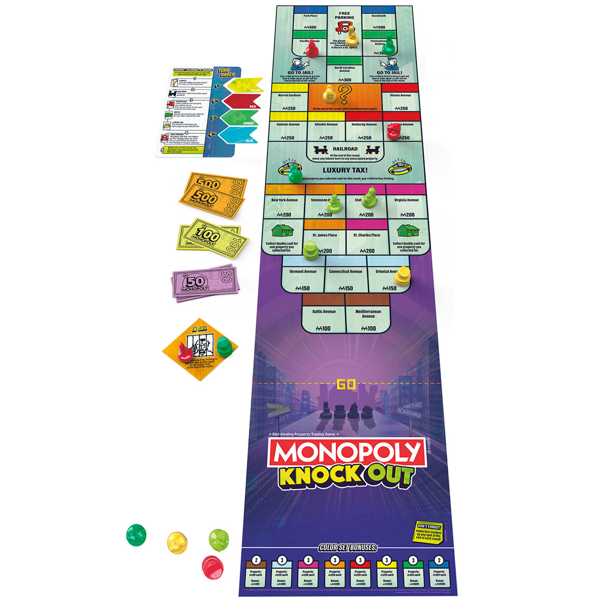 Juego de Mesa Monopoly Knockout image number null
