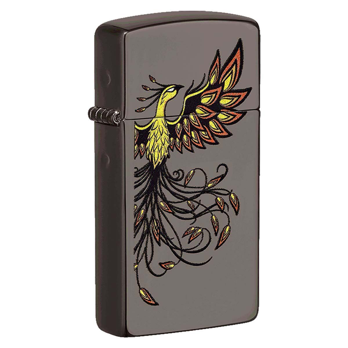 Encendedor Zippo black ice slim vuelo de Ave F&eacute;nix image number null