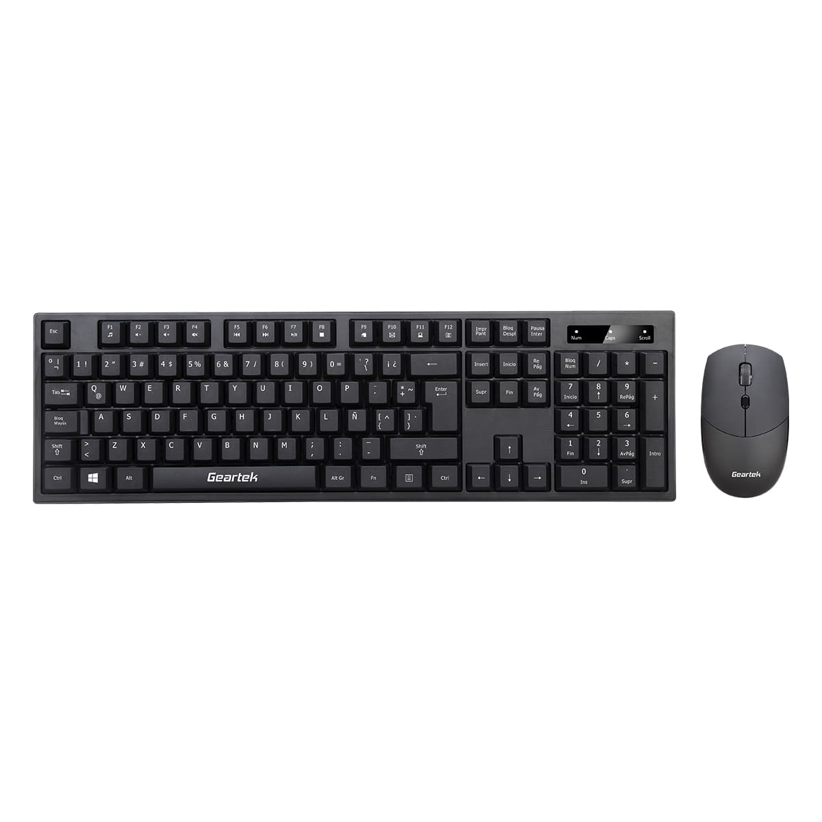 Kit Geartek Teclado+Mouse Inalambrico image number null