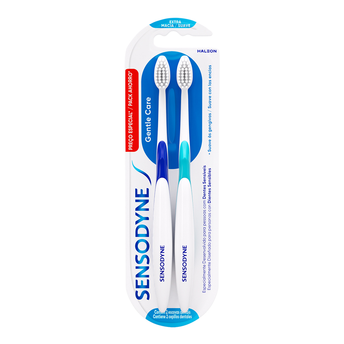 Cepillo Dental Gentle Care 2 Piezas Sensodyne image number null