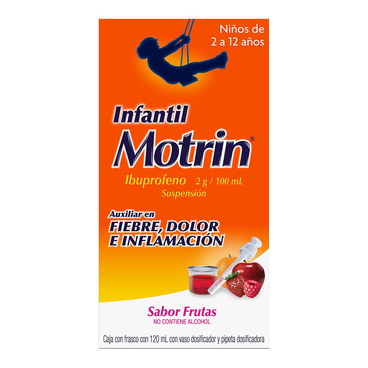Motrin Infantil Suspensión 120 ml Analgésico image number null