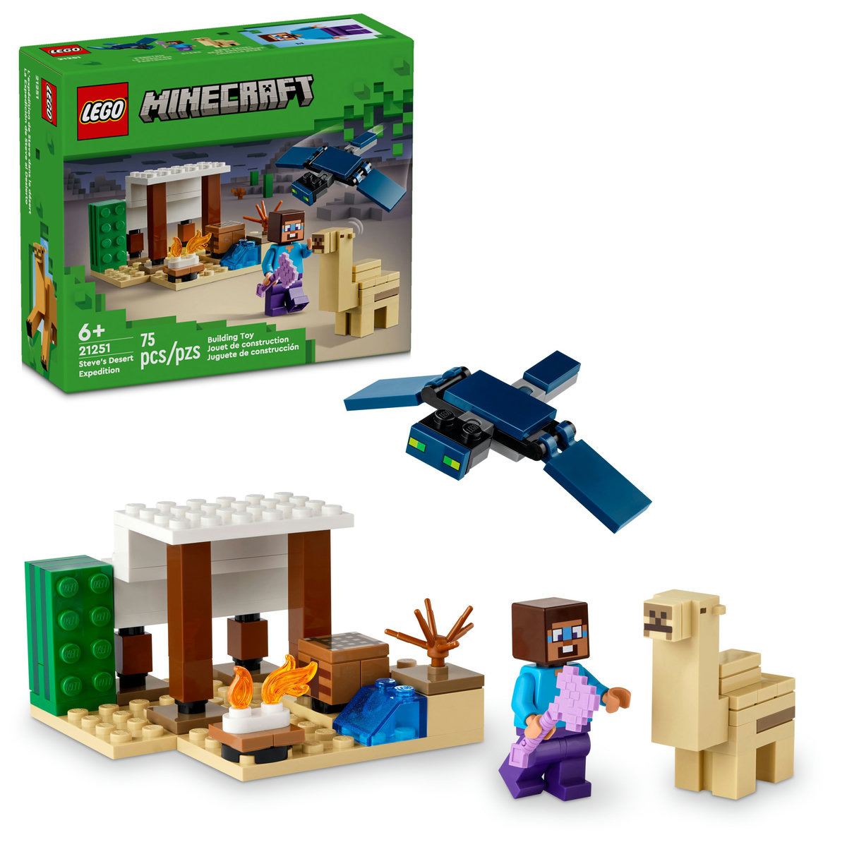 LEGO® La Expedición de Steve al Desierto image number null