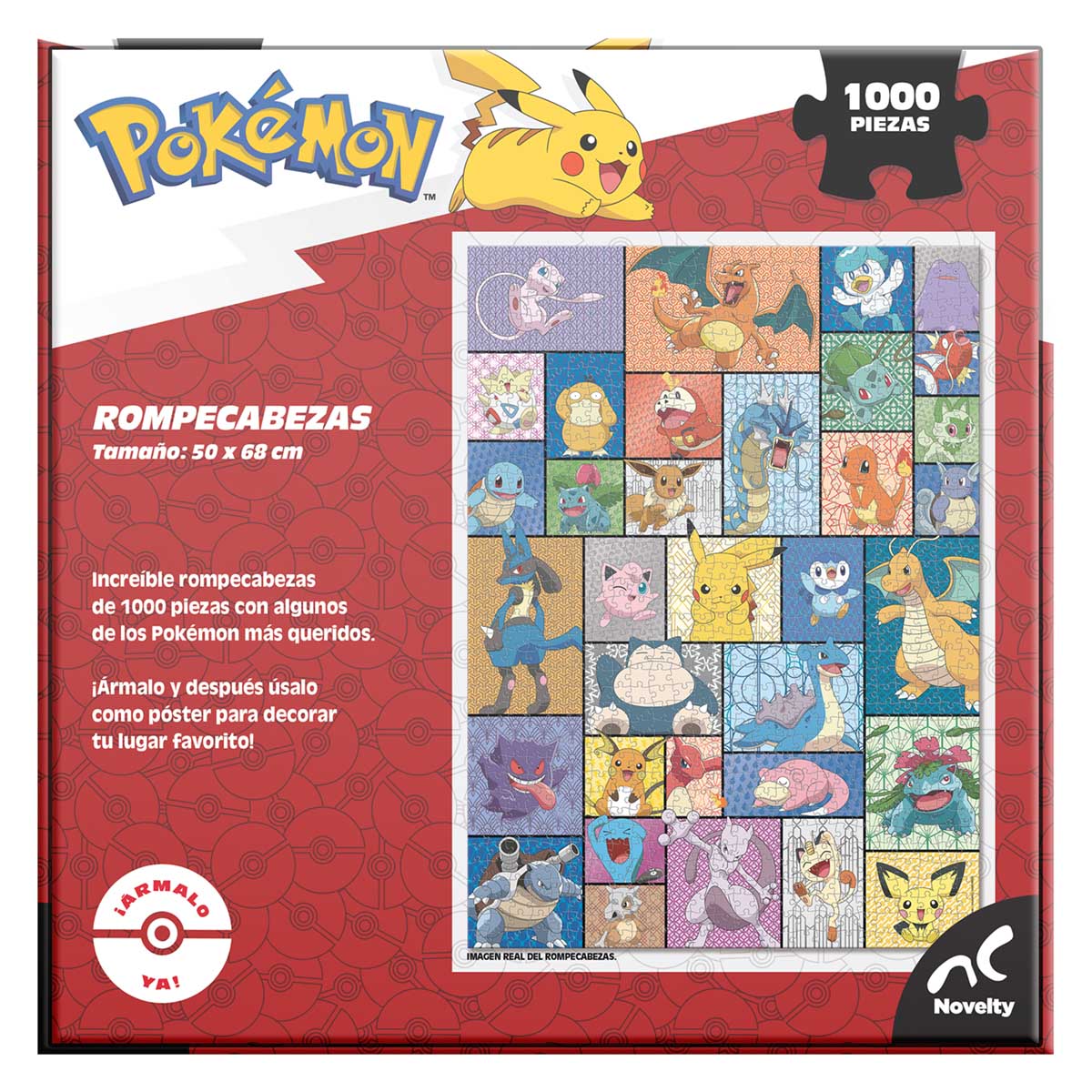Rompecabezas Edición Original Pokémon 1000 piezas image number null