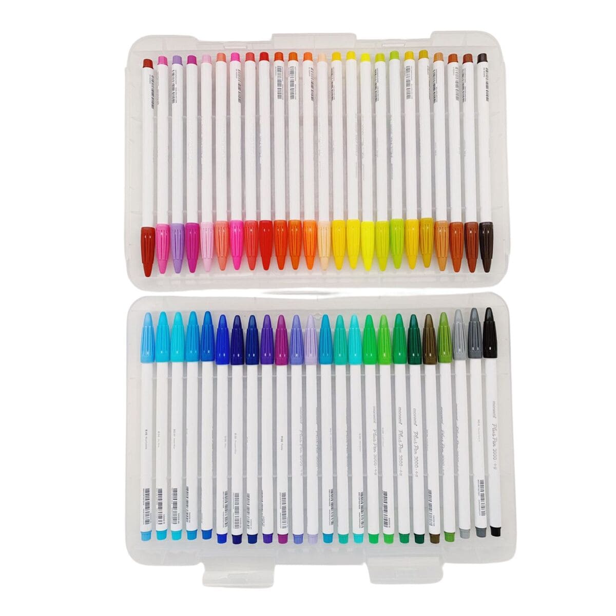 Set 48 Marcadores Plus Pen 3000 Punta Fina Monami image number null