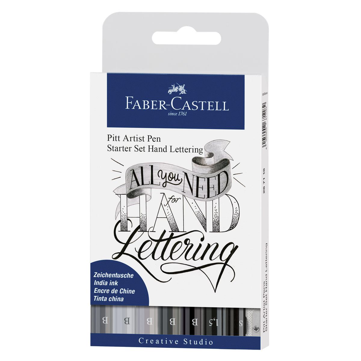 Marcadoes Faber-Castell Pitt Artist Pen Lettering Kit Inici image number null