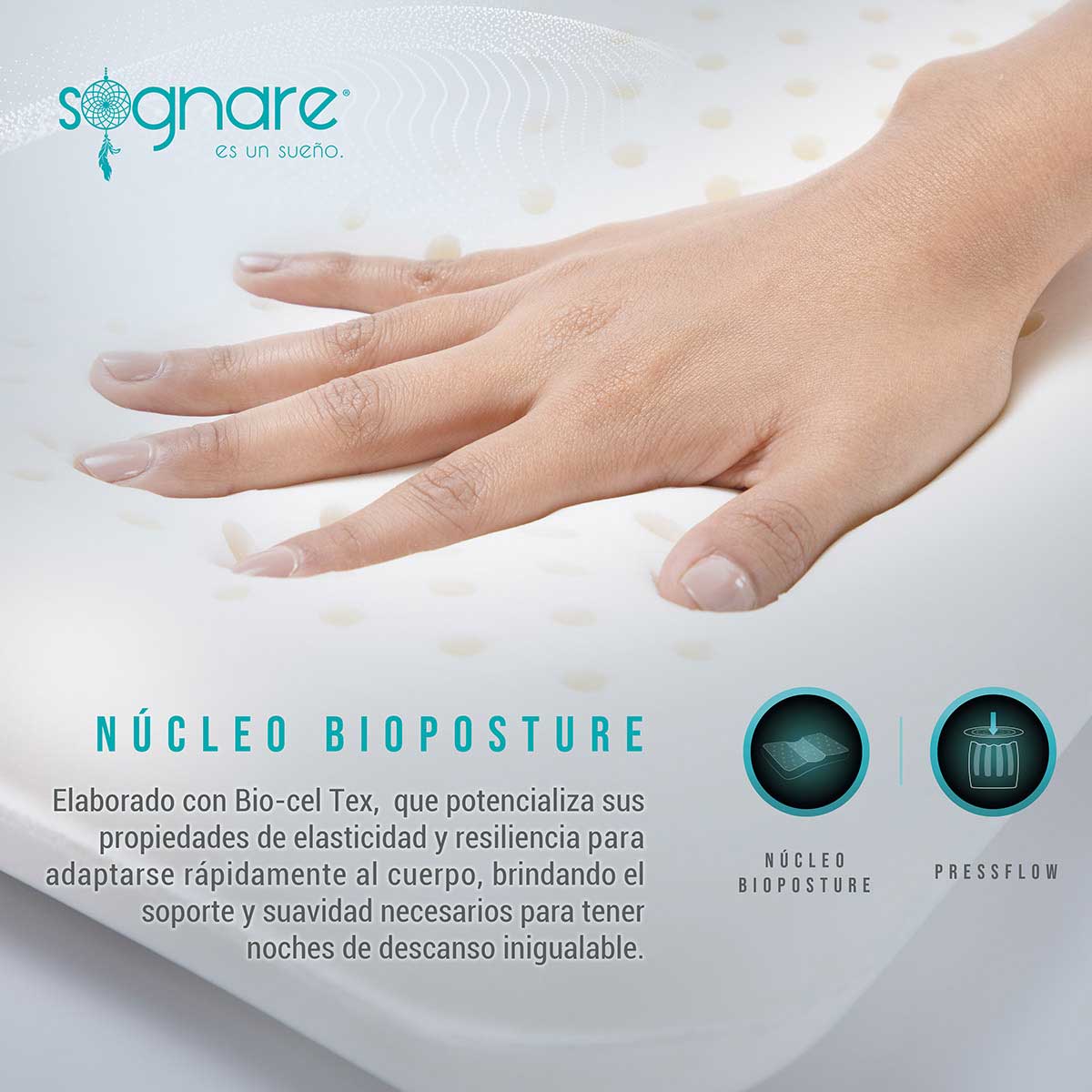 Almohada Sognare Sleepmaster image number null