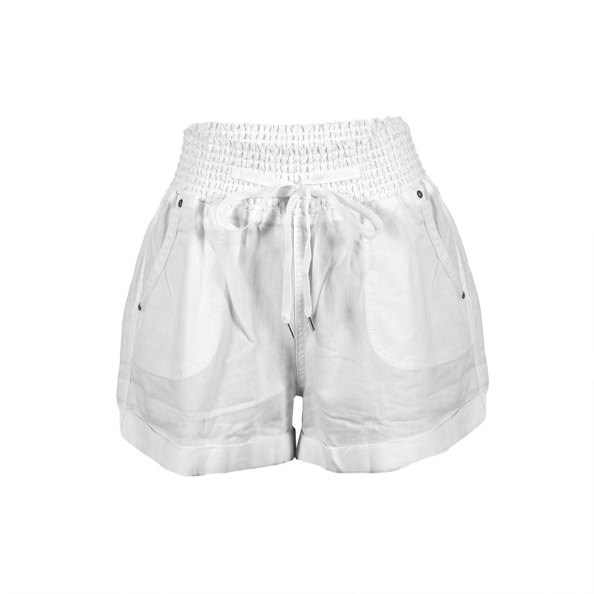 Short recto con elástico para mujer Philosohpy Talla Grande image number null