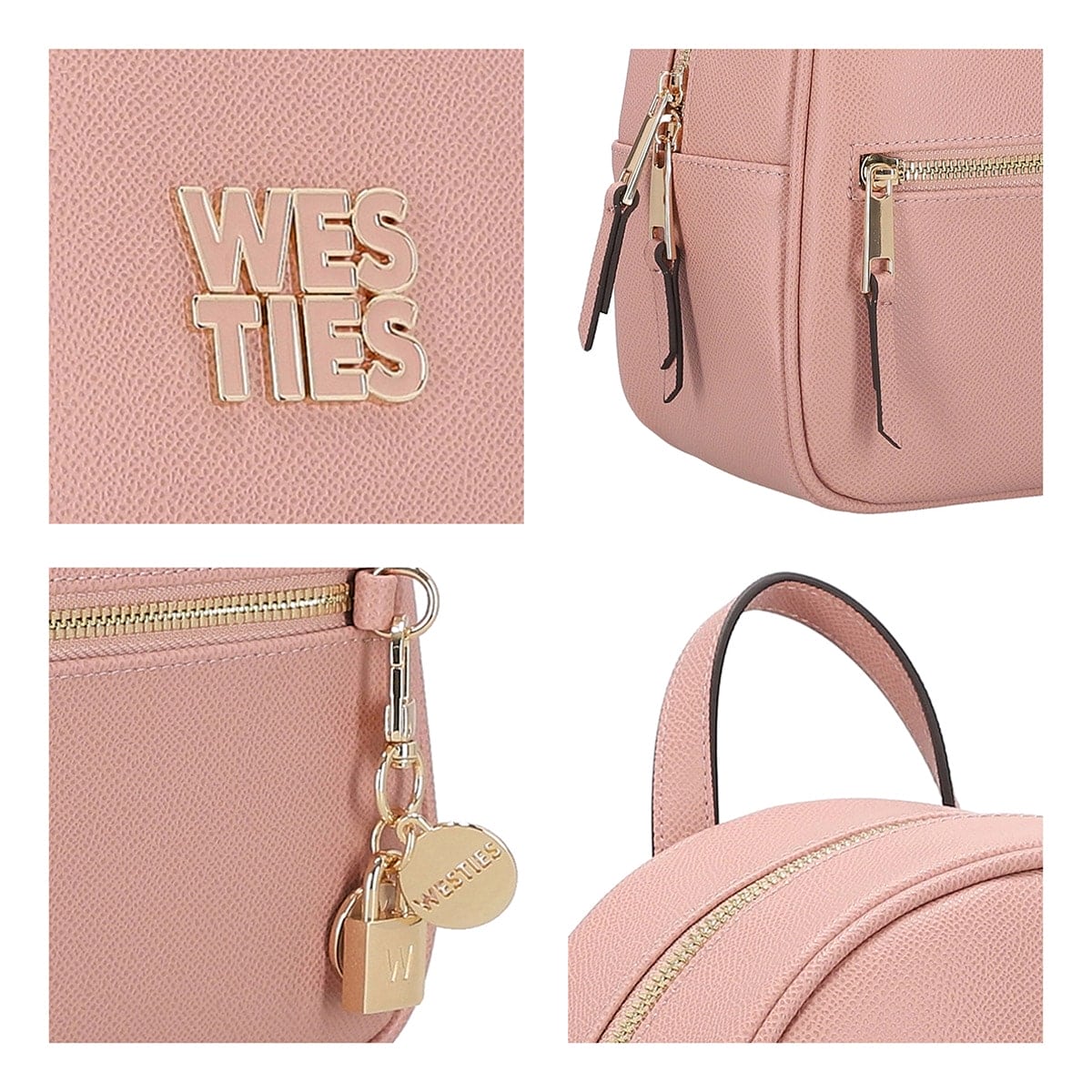 Mochila Backpack Color Nude para Mujer Westies image number null