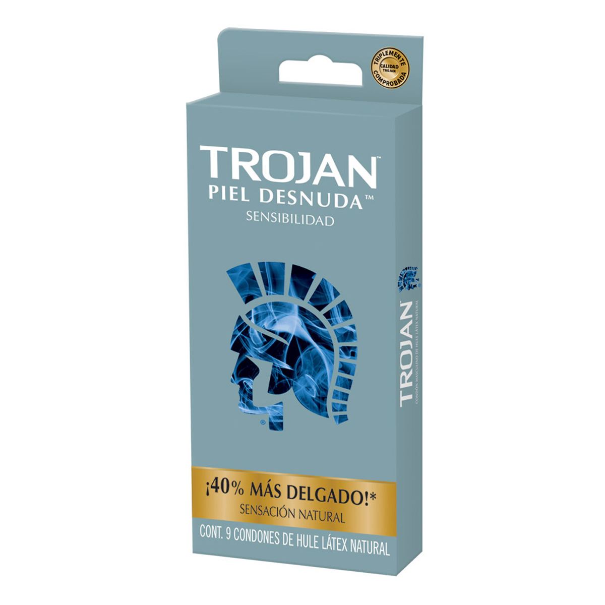 Condones de Latex Ultra Delgados Trojan 9 piezas image number null