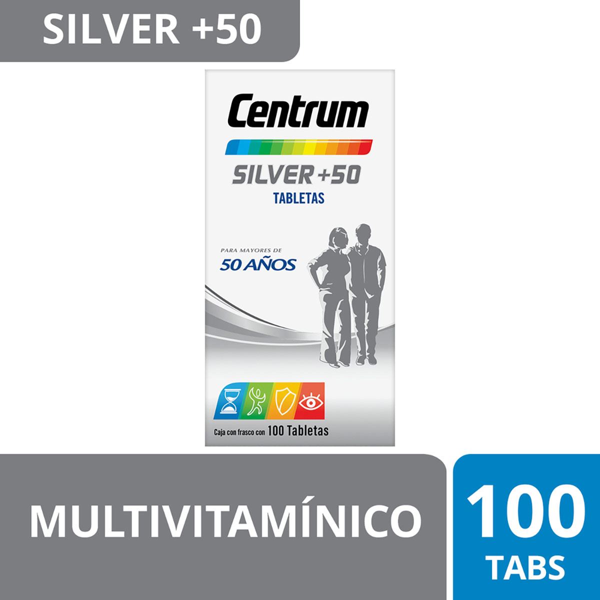 Centrum Silver +50 100tabs image number null