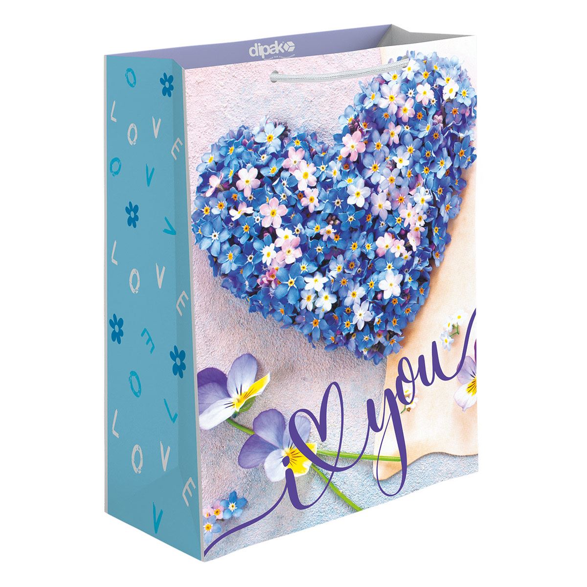 Bolsa de regalo Hs notas de amor tama&ntilde;o chica image number null