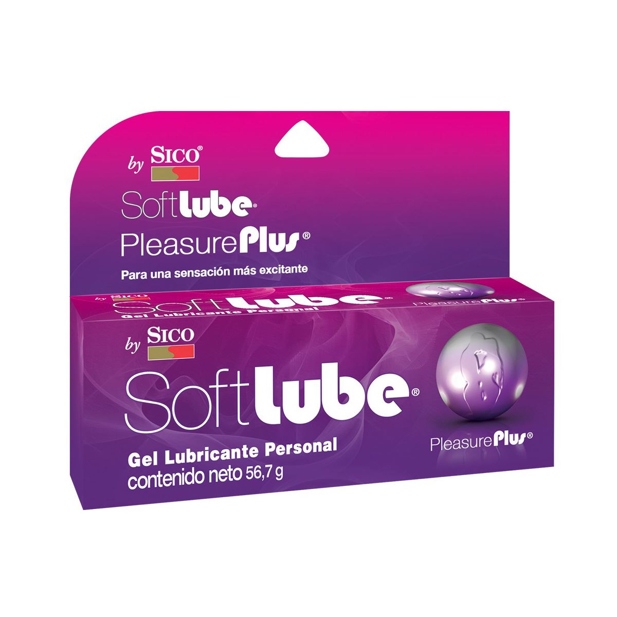 Soft Lube&reg; Pleasure&reg; Plus by Sico&reg; 56.7g image number null
