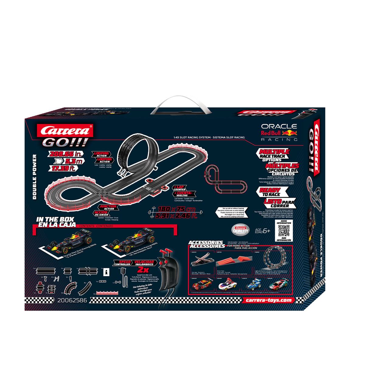 Pista El&eacute;ctrica de Carrera F&oacute;rmula 1 Red Bull Racing image number null